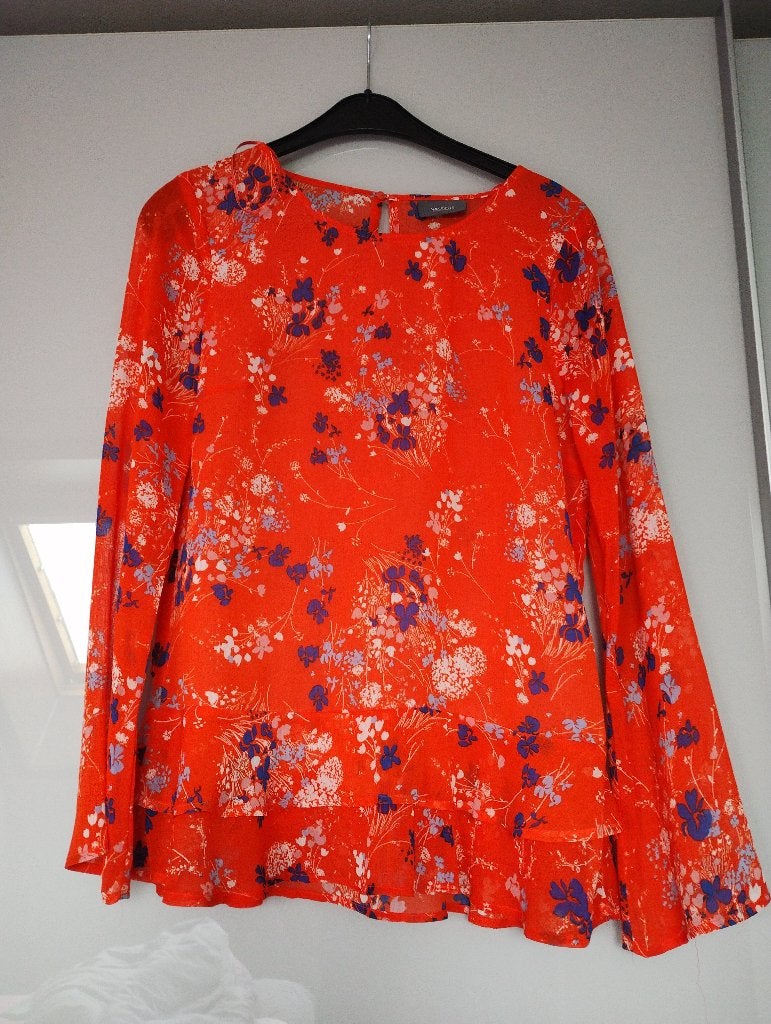 blouse, Kleding | Dames, Ophalen, Maat 36 (S), Oranje
