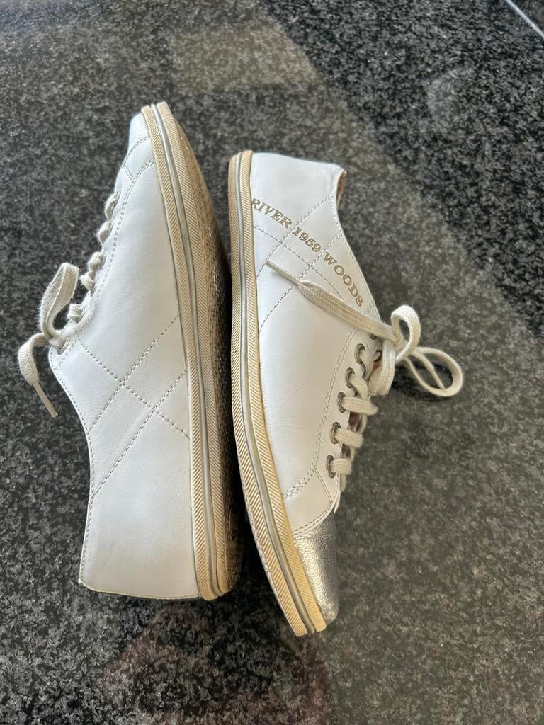 River Woods sneakers maat 39, Kleding | Dames, Schoenen, Wit, Ophalen of Verzenden, Sneakers, Gedragen