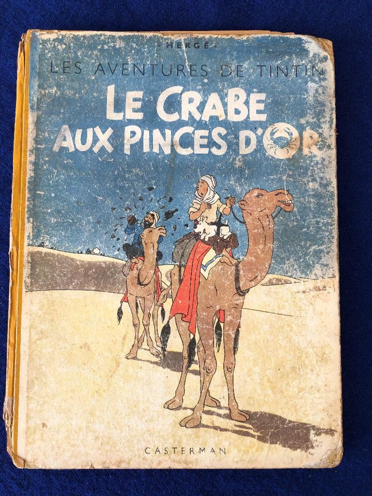Tintin - Le Crabe Aux Pinces d'Or A23bis, Livres, Enlèvement ou Envoi, Une BD, Utilisé, Hergé