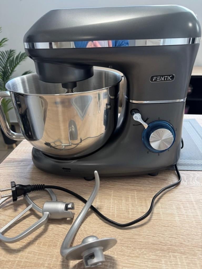 Robot pâtissier Fentic, 400 tot 800 gram deeg, Ophalen, Zo goed als nieuw, Zonder timer