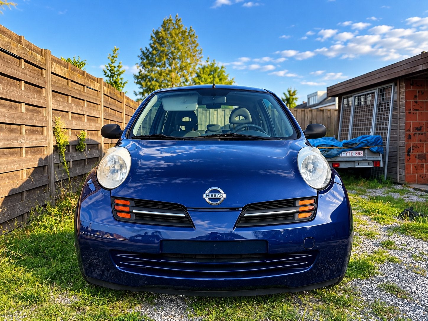 Nissan micra automaat 125 dkm 1,3 benzine ketting motor, Auto's, Automaat, Micra, 5 zetels, Particulier