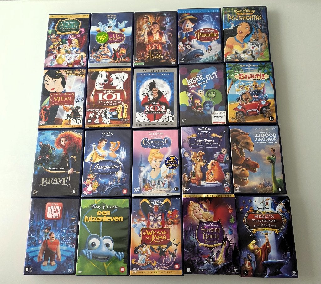 Walt Disney films (DVD), Cd's en Dvd's, Ophalen of Verzenden