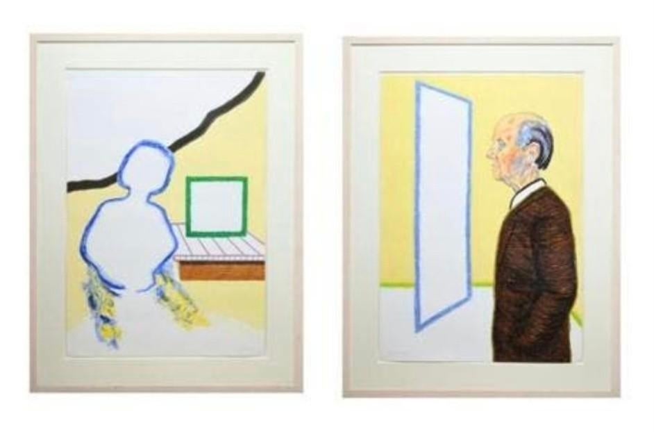 Roger Raveel - grand diptyque de 1999, Enlèvement