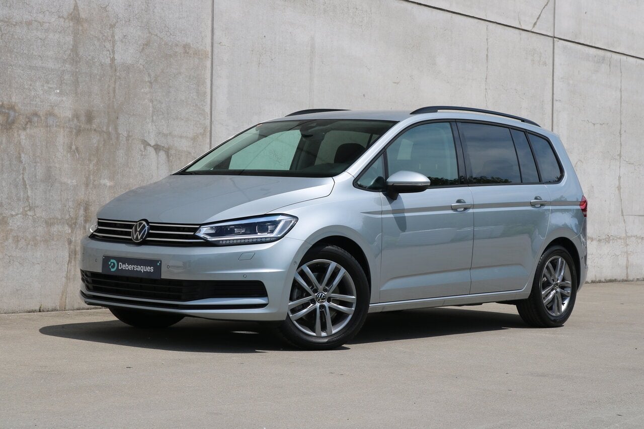 Volkswagen Touran 1.5 TSI ACT Highline DSG|7-ZIT|LED|LIKE N, Autos, Volkswagen, 0 kg, Argent ou Gris, Achat, Détection des panneaux routiers