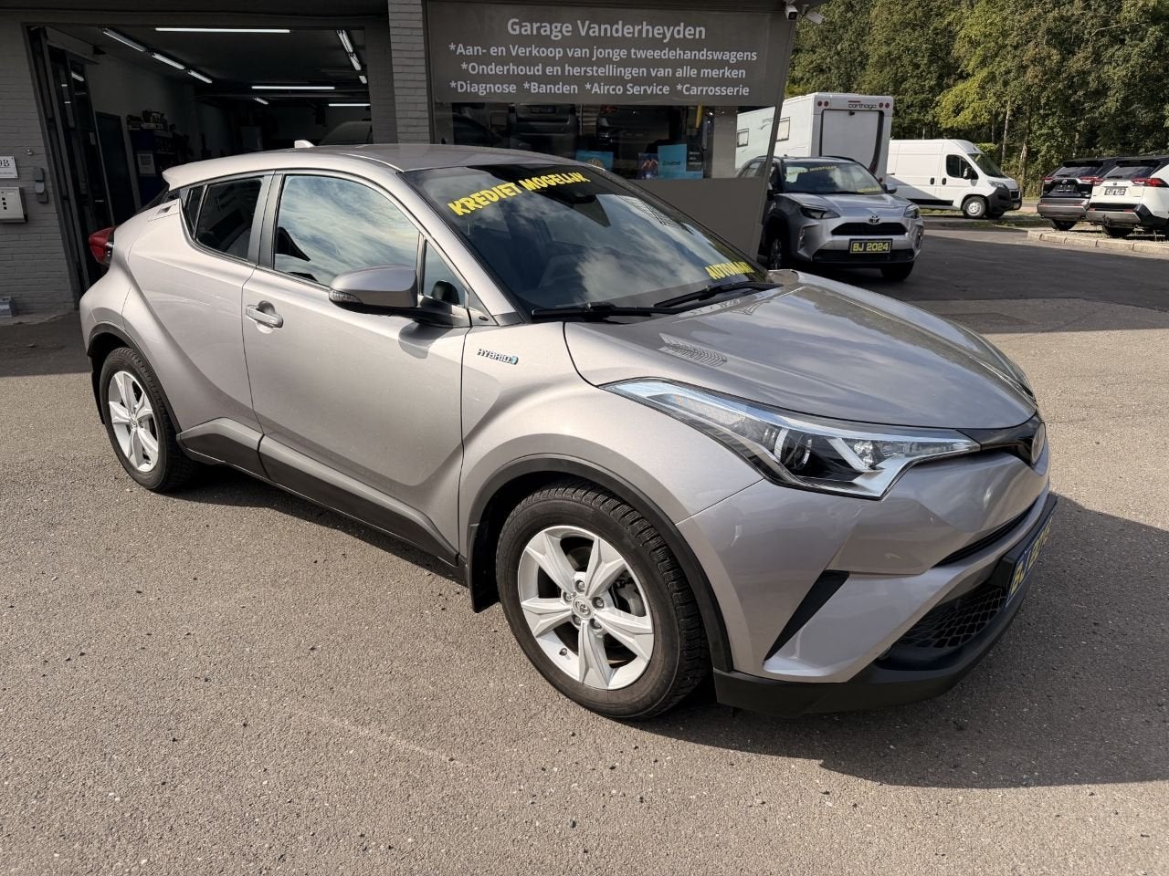 Toyota C-HR Hybrid 1.8i VVT-i C-Enter E-CVT AUTOMAAT GARANTI, Auto's, Voorwielaandrijving, Gebruikt, 72 kW, 86 g/km