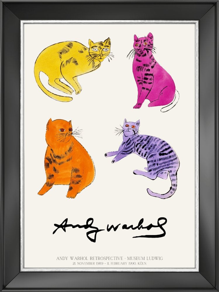 Affiche Andy Warhol 25 Cates named Sam, Ophalen of Verzenden