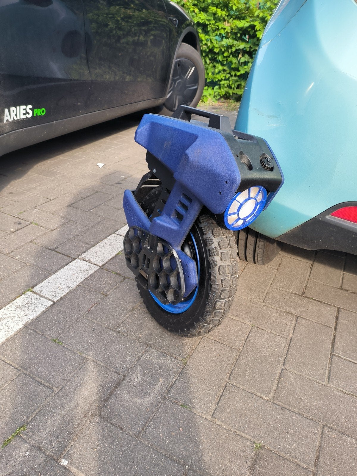 Euc monowheel, Ophalen