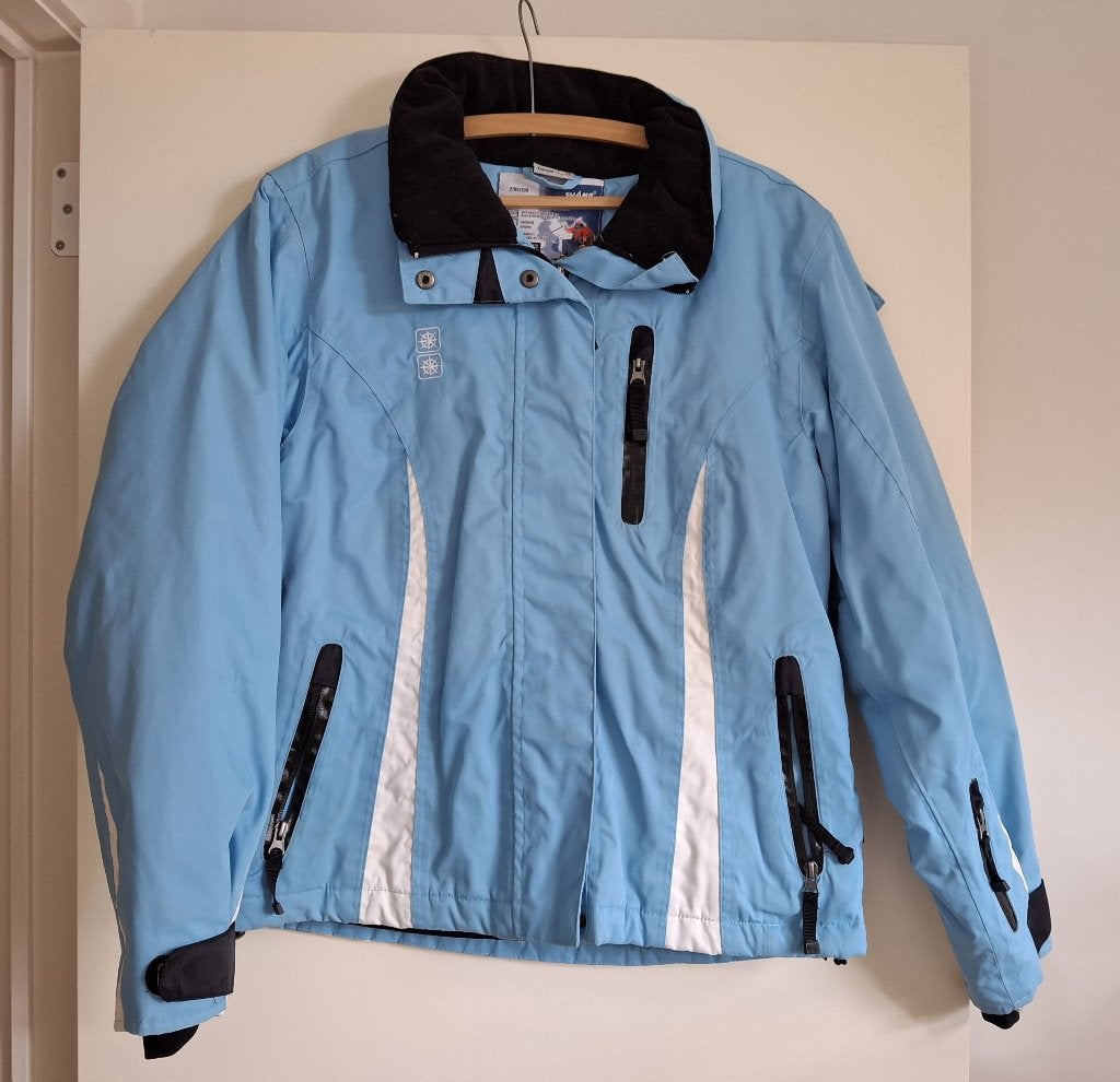 Blauwe dames skijas (maat S - 36/38), Kleding | Dames, Wintersportkleding, Ophalen, Zo goed als nieuw, Maat 36 (S), Jack