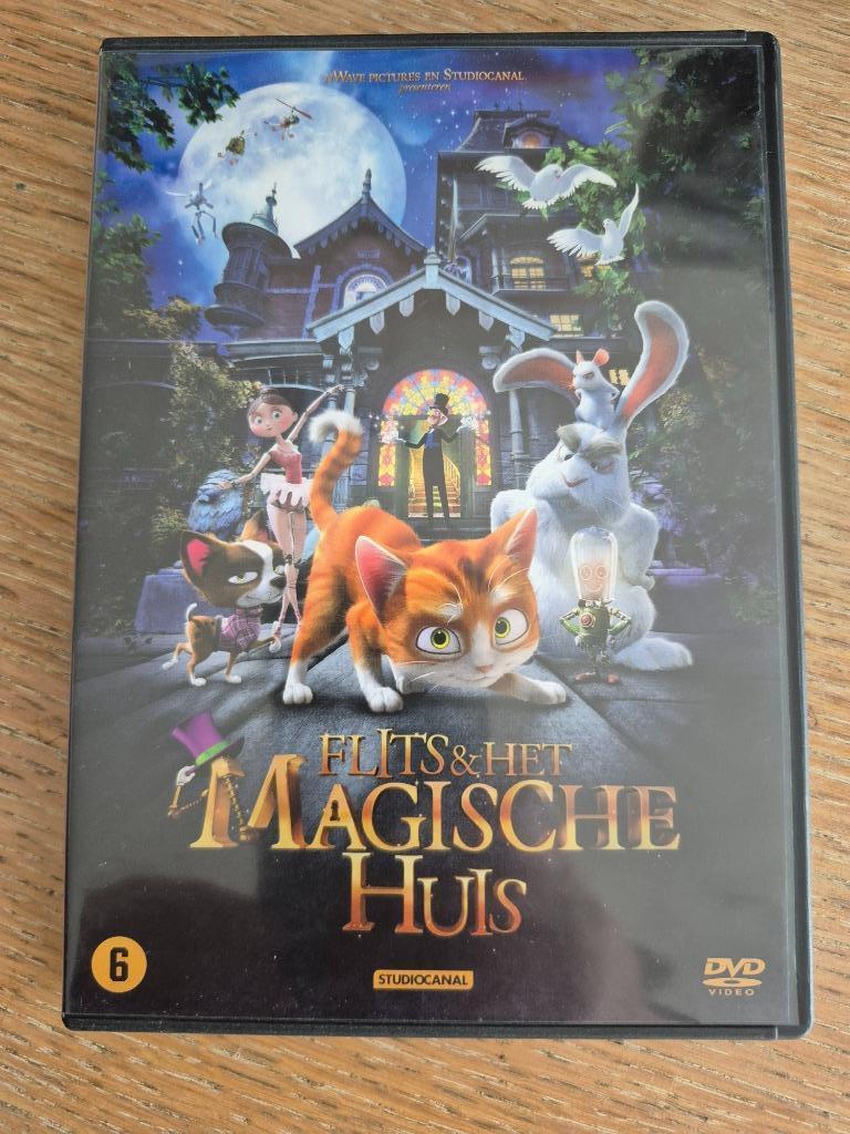 Dvd Flits & het Magische Huis, Vanaf 6 jaar, Ophalen of Verzenden, Zo goed als nieuw, Tekenfilm