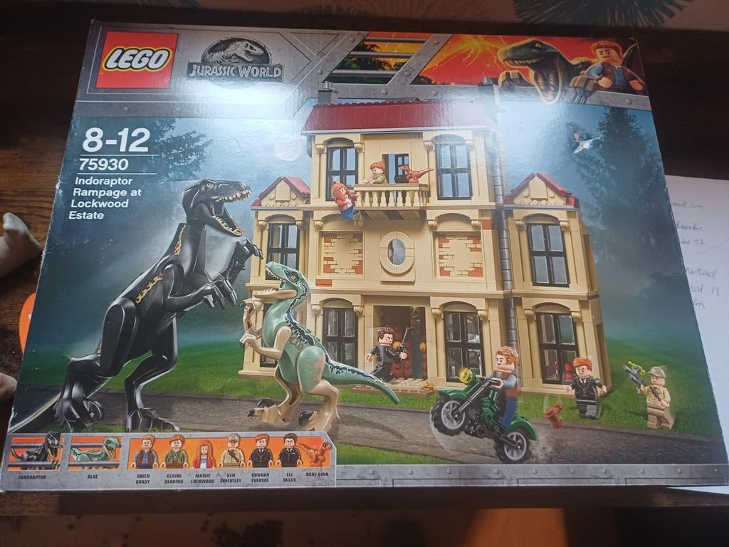 Lego jurassic world 3 sets 75930 75928 75933, Ophalen of Verzenden, Zo goed als nieuw, Lego