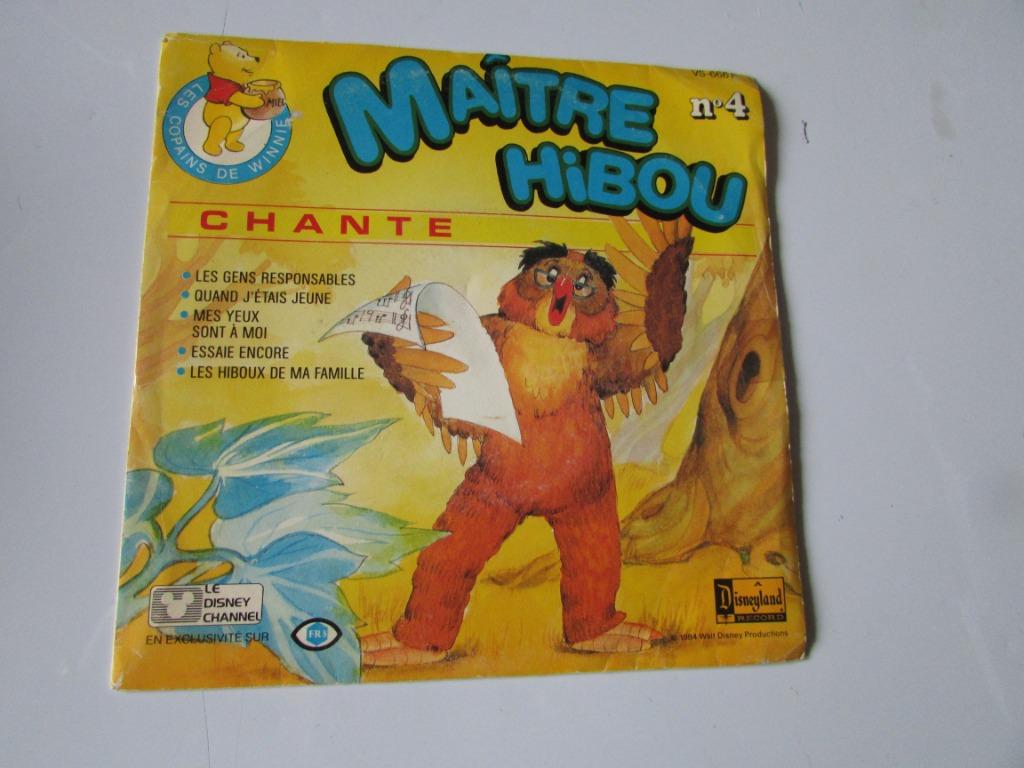 MAITRE HIBOU CHANTE Nr. 4,, Cd's en Dvd's, Vinyl | Kinderen en Jeugd, Ophalen of Verzenden, Gebruikt, Muziek, 3 tot 5 jaar