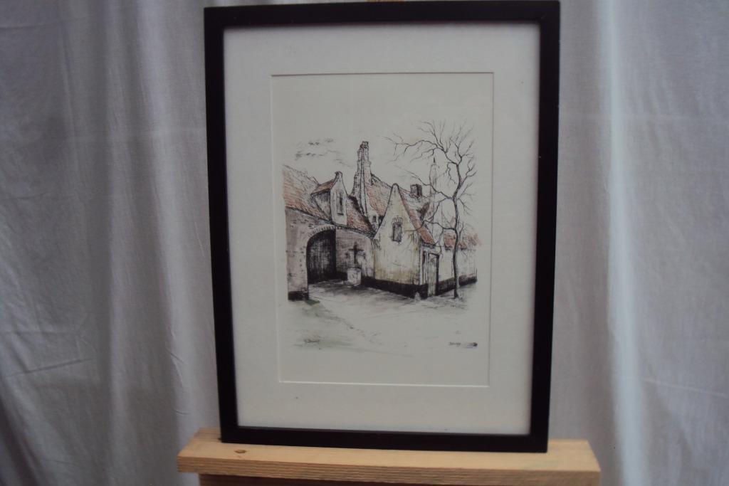 pen tekening, Ophalen