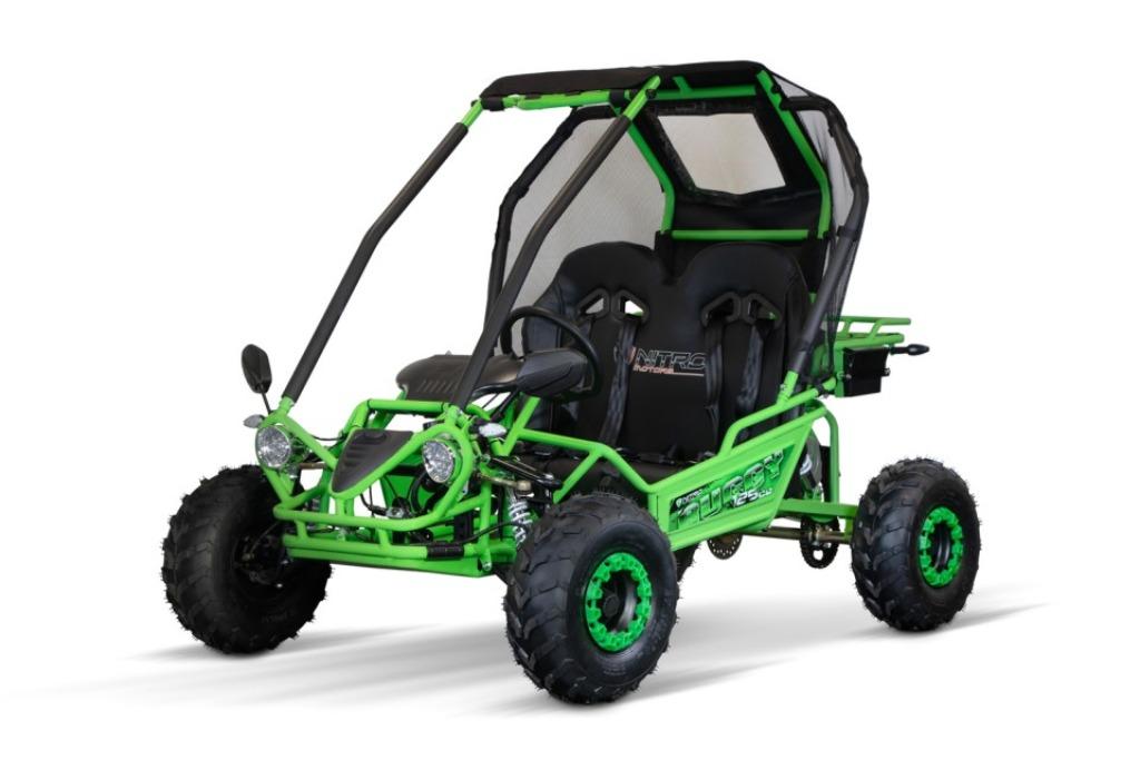 kinderbuggy buggy 4 wieler skelter op Benzine of elektrische
