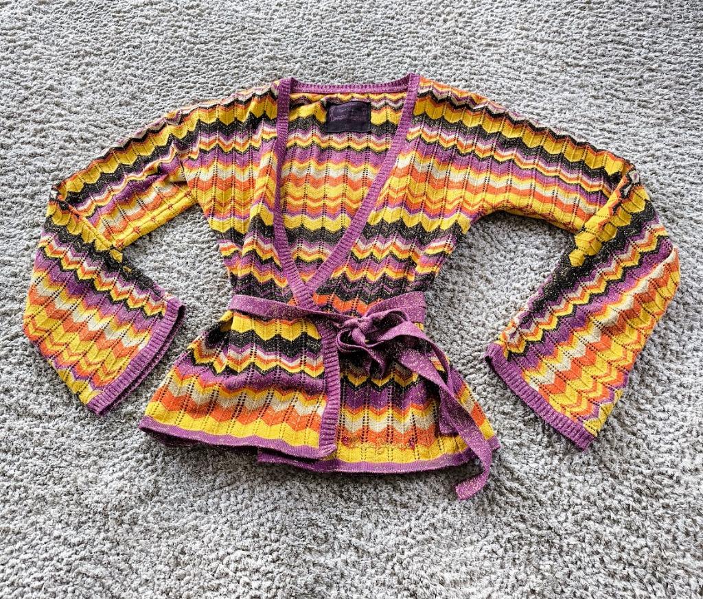 Pepe jeans maat S  vintage wikkel vestje met lange mouw, Ophalen of Verzenden, Maat 36 (S)