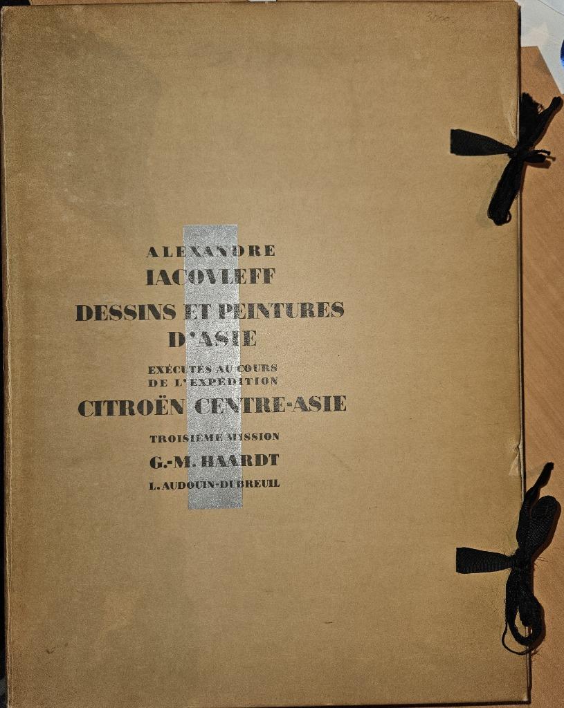 Dessins et peintures d'Asie (Iacovleff Alexandre), Boeken, Gelezen, Iacovleff Alexandre, Ophalen of Verzenden, Schilder- en Tekenkunst