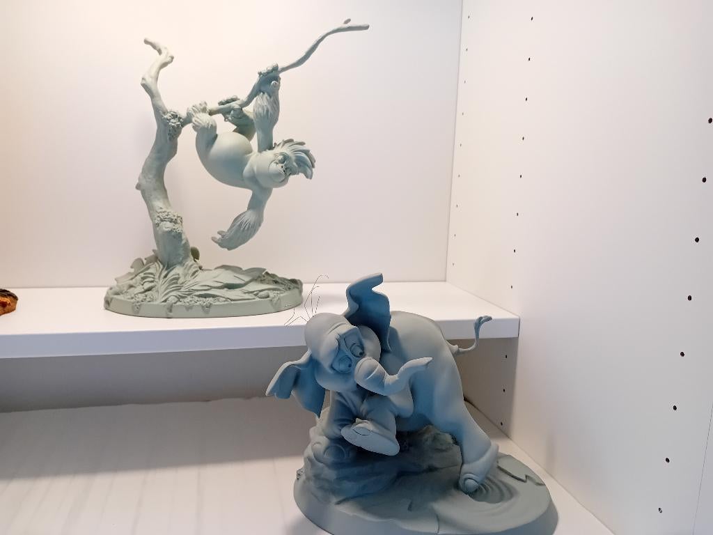 Disney WDCC Maquette Tarzan: Terk en Tantor, Ophalen, Overige figuren, Zo goed als nieuw, Beeldje of Figuurtje