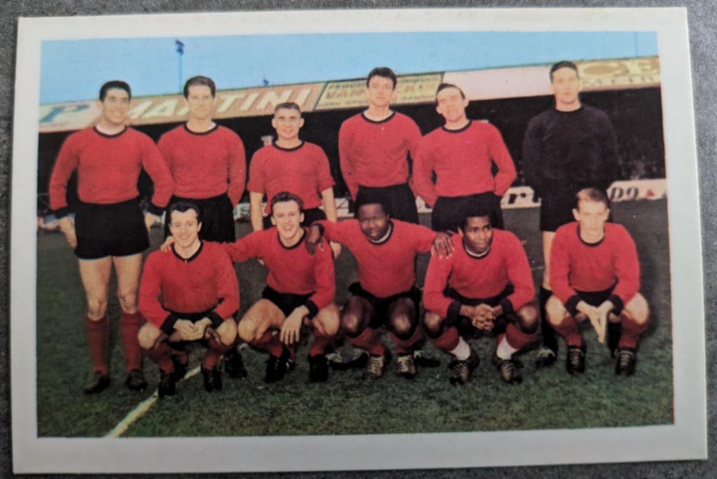 Carte FOOT DARING CLUB BRUSSELS TEAM 1962 1963 tres  rare, Envoi, Comme neuf