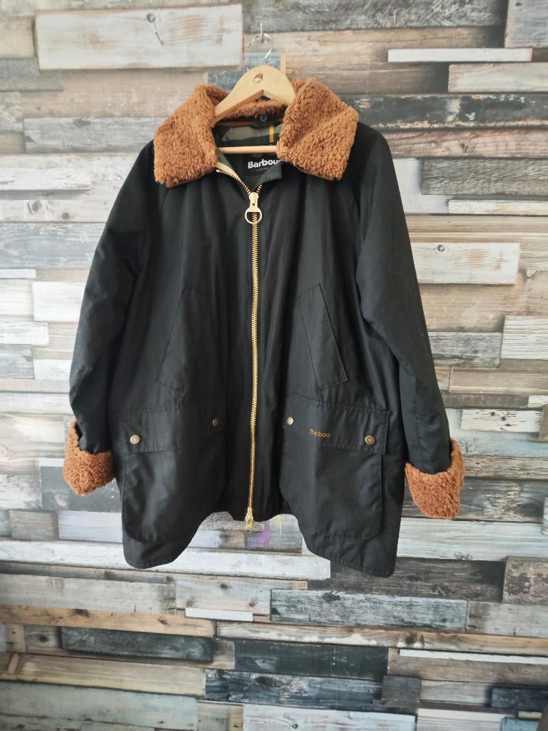 BARBOUR WAX JACKET maat 44, Kleding | Dames, Zwart, Maat 46/48 (XL) of groter, BARBOUR, Ophalen of Verzenden