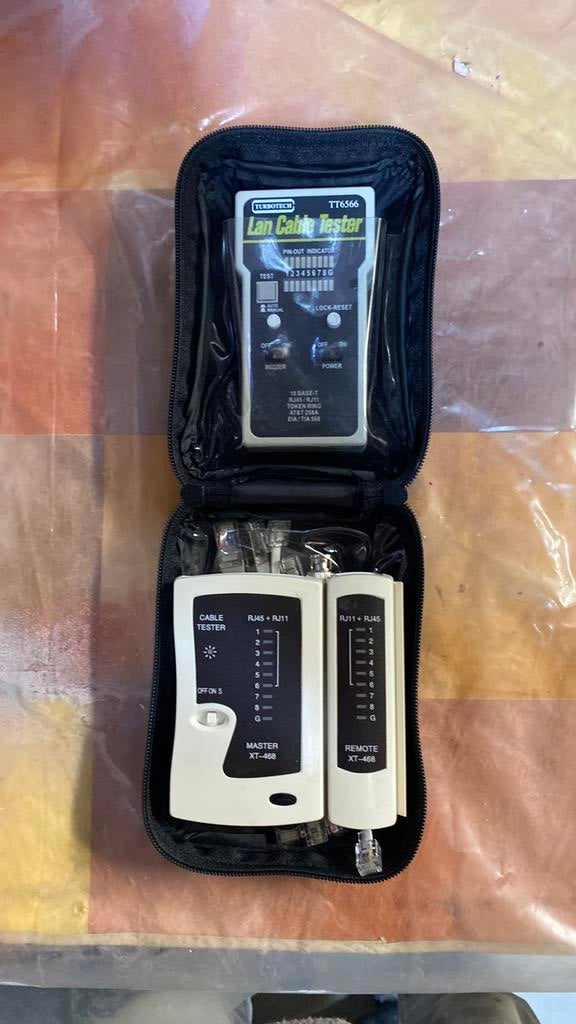 Lan kabel tester cable tester, Ophalen of Verzenden, Zo goed als nieuw