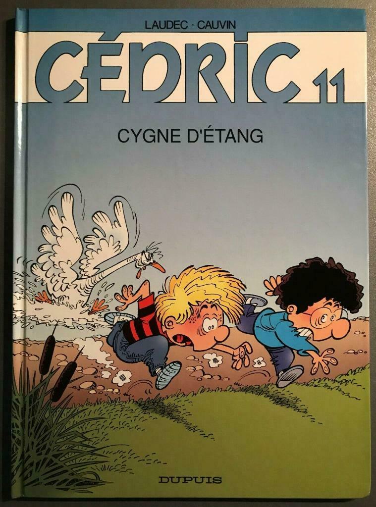 B.D. Cédric N°11 : Cygne d'étang, Eén stripboek, Ophalen of Verzenden, Gelezen, Laudec et Cauvin