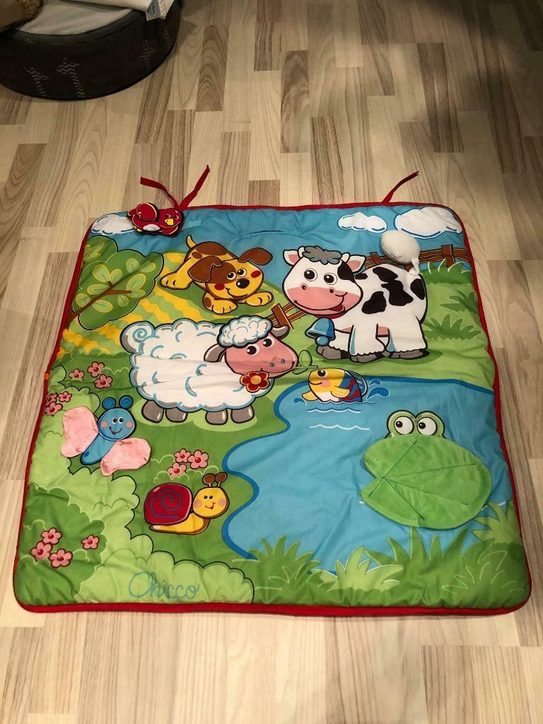 Tapis d’éveil Chicco, Enlèvement, Utilisé, Découverte, Sonore