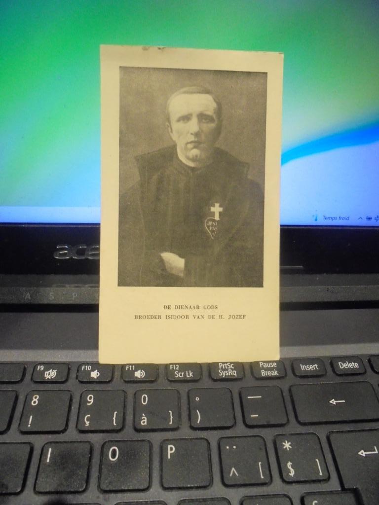 broeder isidoor van de H. Jozef, Ophalen of Verzenden, Gebruikt, Kaart of Prent, Christendom | Katholiek