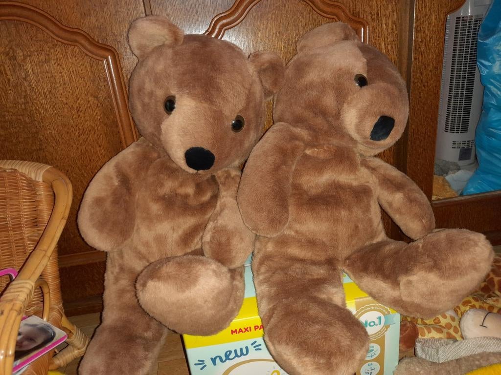 2 grote beren knuffels ikea, Ophalen of Verzenden, Zo goed als nieuw