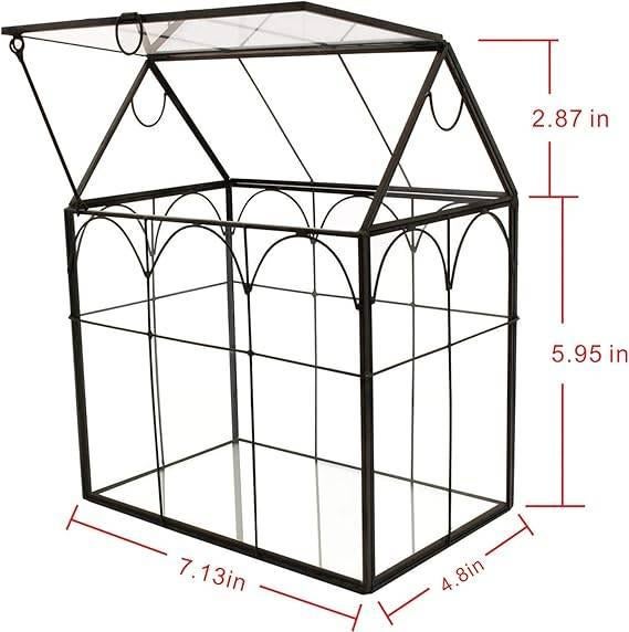 Terrarium fait main | LIVRAISON GRATUITE, Neuf, -, ELEGANTLIFE, -