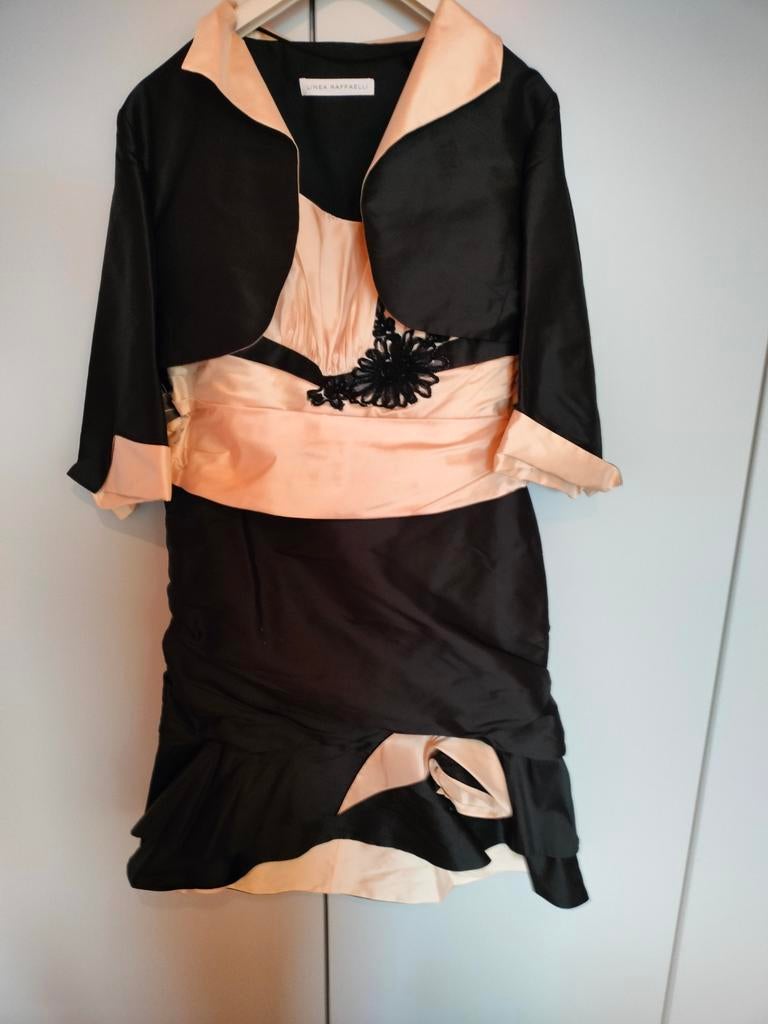 Vêtements de soirée Linea Raffaelli : 4 pièces, taille 48 :, Enlèvement, Comme neuf, Taille 46/48 (XL) ou plus grande, Noir