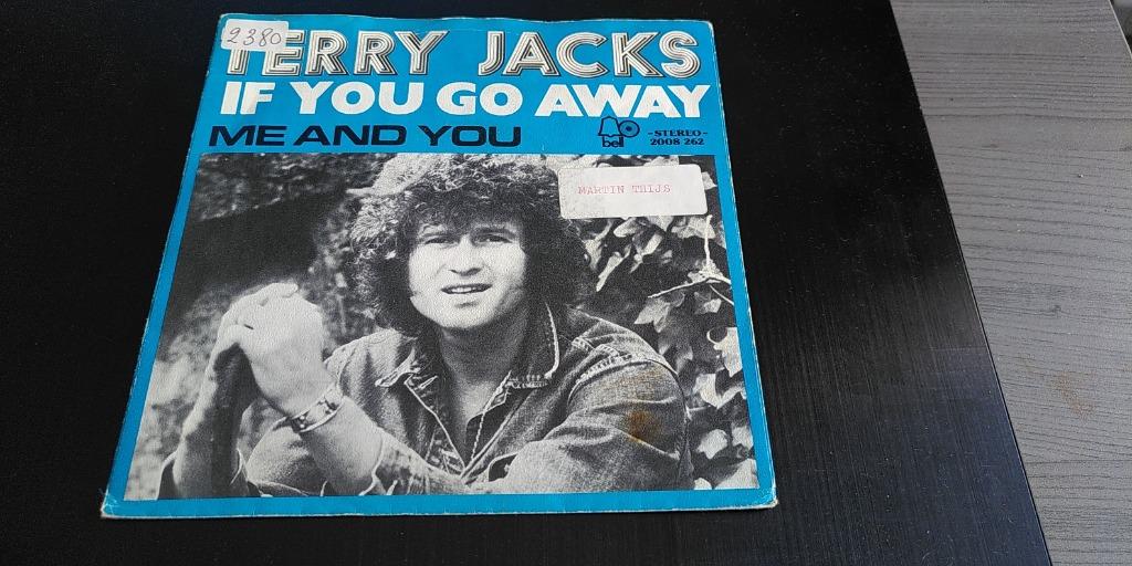 SINGLE TERRY JACKS--IF YOU GO AWAY---, Gebruikt, 7 inch, Single, Ophalen of Verzenden