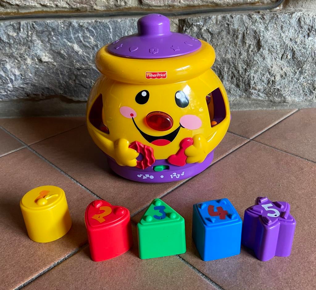 Boîte à cookies FISHER PRICE - 7€, Utilisé