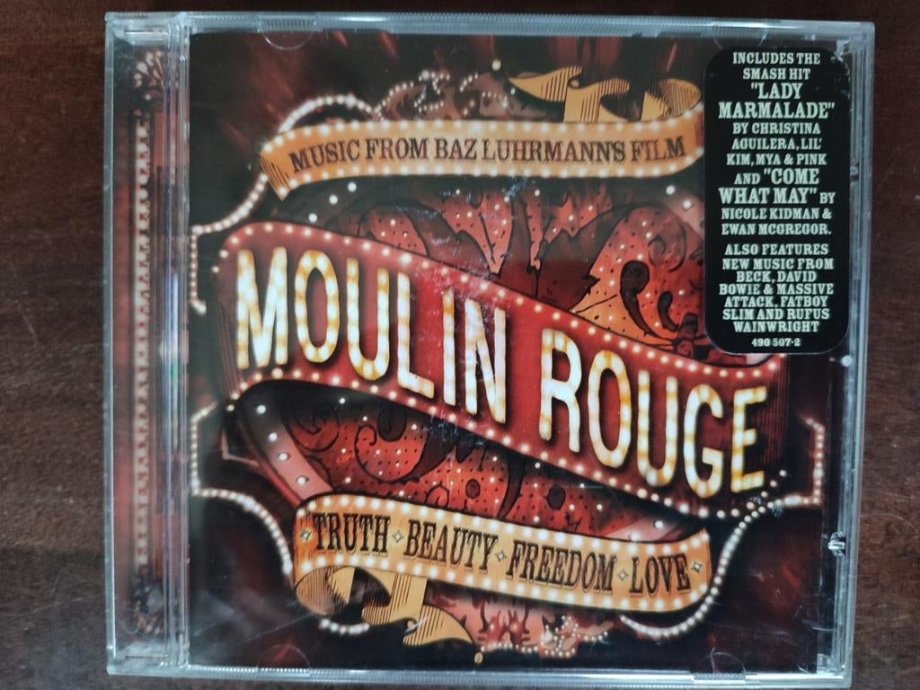 CD : MOULIN ROUGE (BAZ LUHRMANN)  soundtrack, Ophalen of Verzenden, Zo goed als nieuw