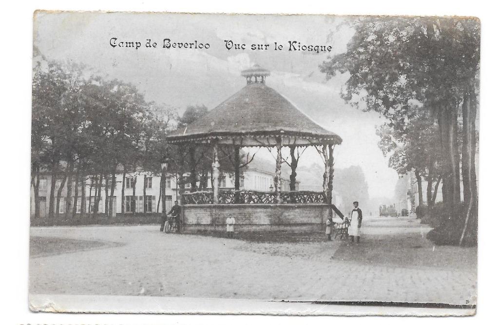 Camp de Beverloo vue sur kiosque, Ophalen of Verzenden, Ongelopen, Limburg