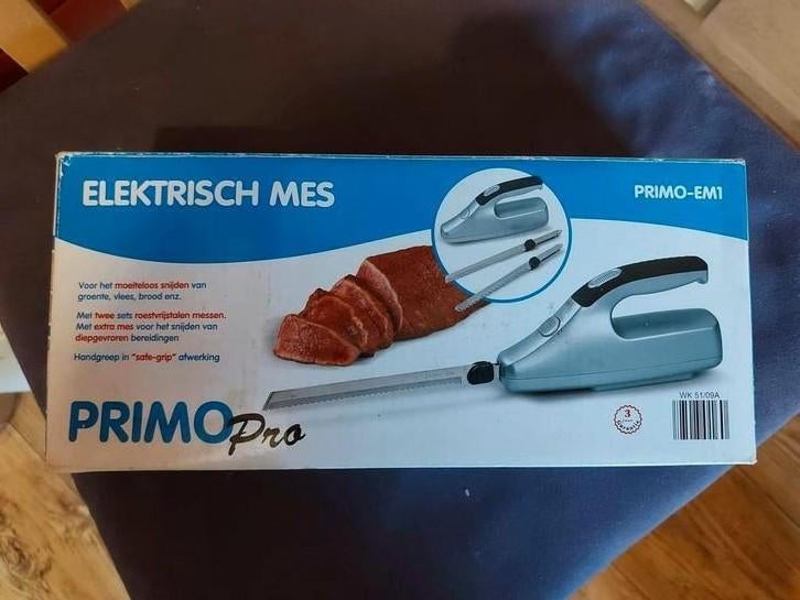 Elektrische mes, Ophalen, Zo goed als nieuw
