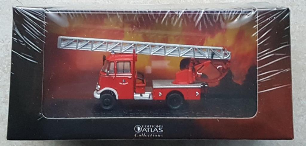 Mercedes-Benz L319 miniatuur brandweerwagen schaal 1:72, Ophalen of Verzenden, Nieuw, Bus of Vrachtwagen, Overige merken
