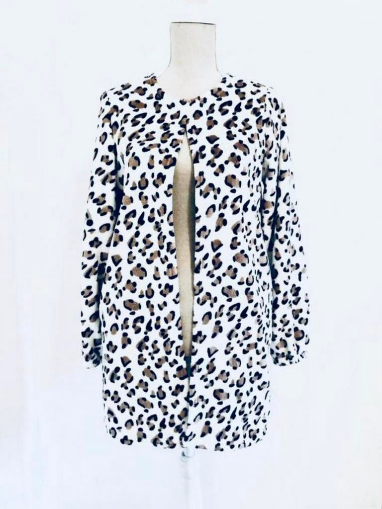 Cardigan imprimé tigre, Vêtements | Femmes, Pulls & Gilets, Enlèvement ou Envoi, Taille 36 (S), Comme neuf, Blanc
