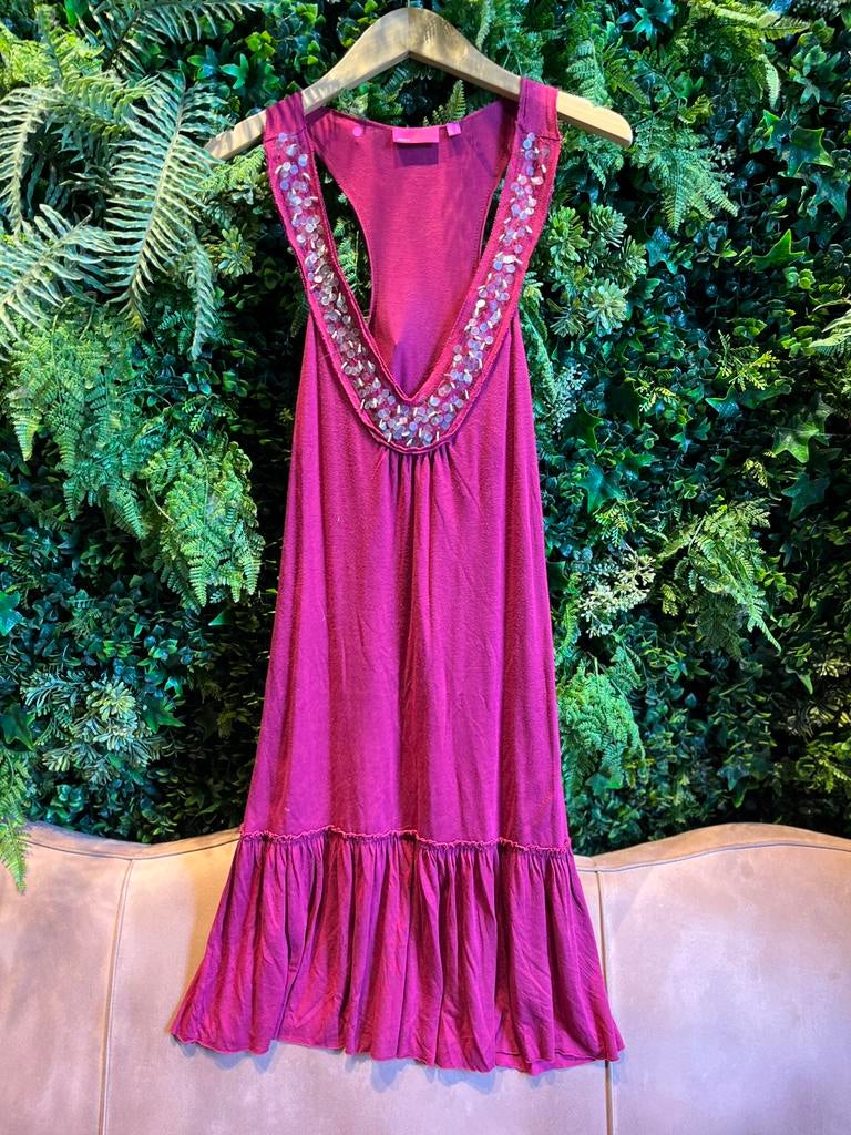 Mini-robe fuchsia à paillettes - Mexx - taille M, Taille 38/40 (M), Mexx, Enlèvement ou Envoi, Autres couleurs