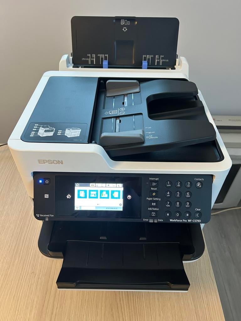 Epson WorkForce Pro WF-C5790 multifunctionele printer, Ophalen, Printer, Draadloos, Zo goed als nieuw