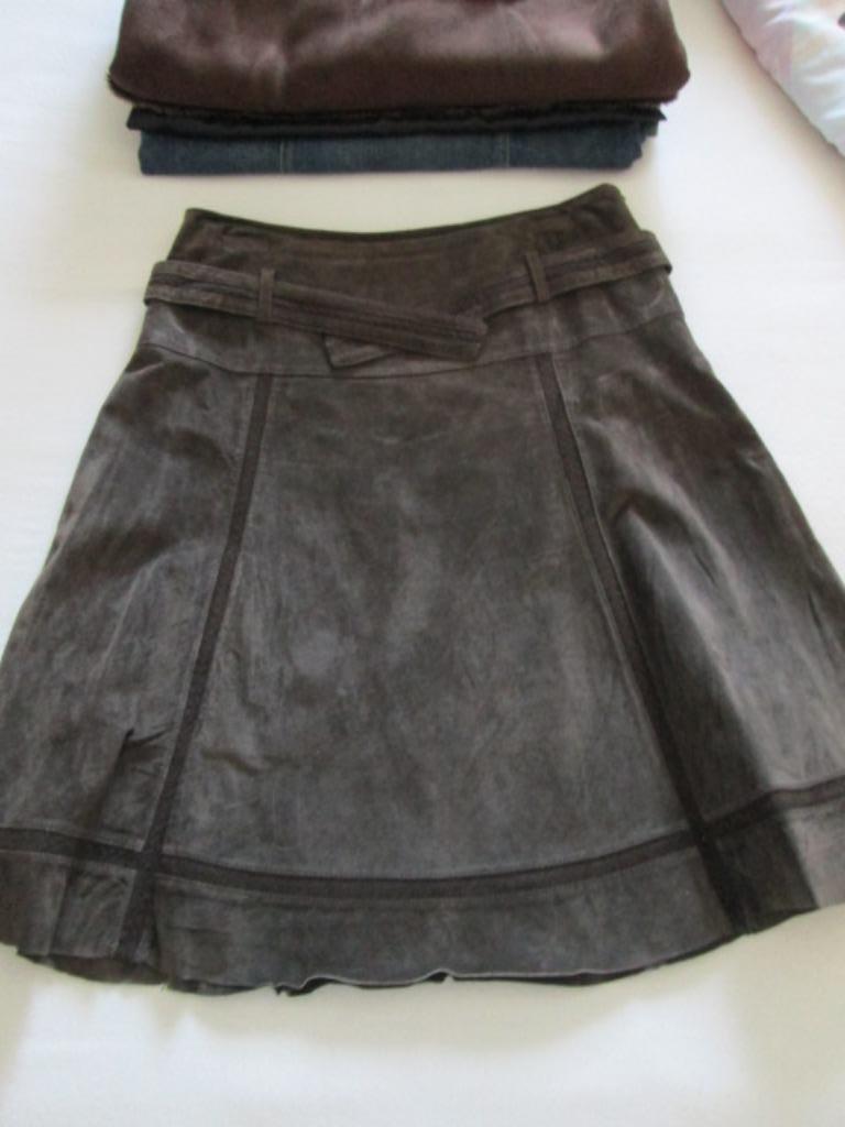 JUPE EN DAIM, Kleding | Dames, Ophalen, Autre, Bruin, Maat 42/44 (L)