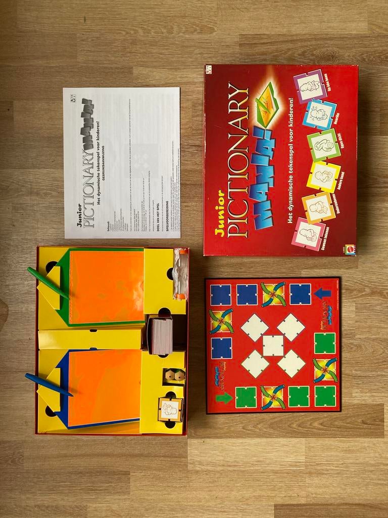 Mattel Pictionary junior, Hobby en Vrije tijd, Ophalen, Gebruikt