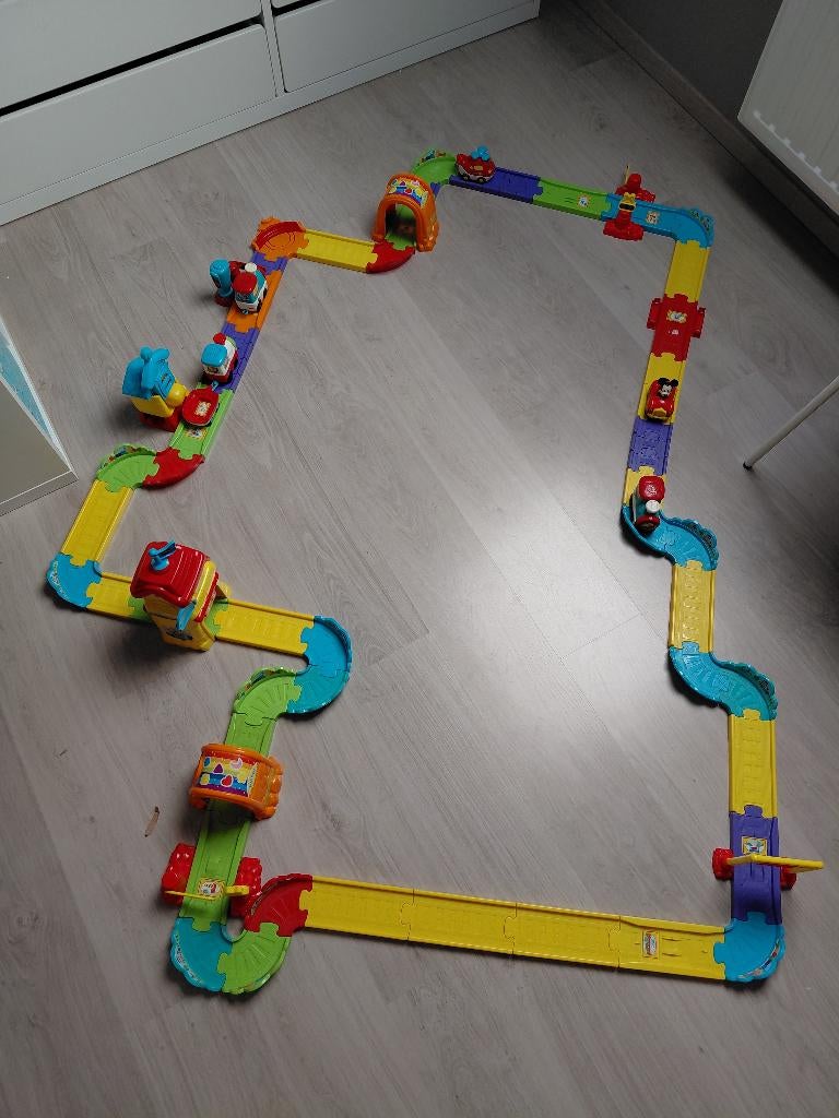 V-Tech Tineke Treinset, Kinderen en Baby's, Ophalen of Verzenden, Gebruikt