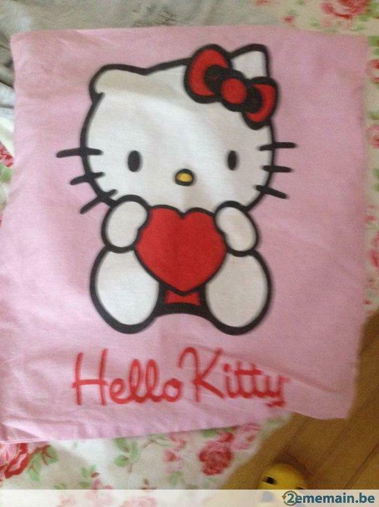 hello kitty housse coussin, Utilisé
