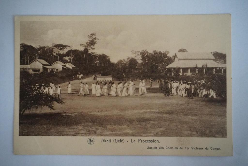 Carte postale Congo, Enlèvement ou Envoi, Non affranchie, Hors Europe