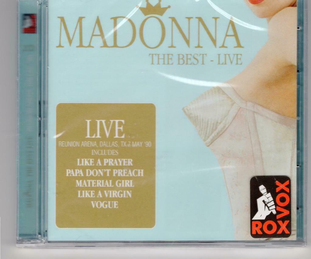 Madonna. The Best of Live. 2 CD Box. Rare Item., Ophalen of Verzenden, Boxset