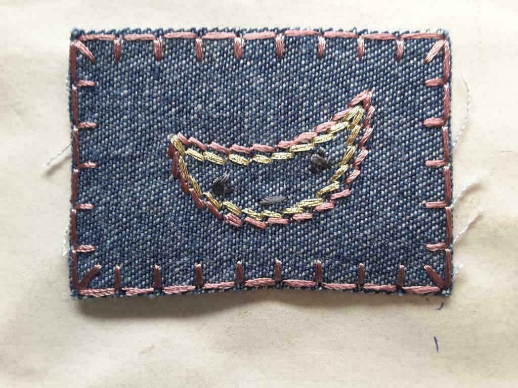applique - badge om op te strijken of op jeansstof te naaien, Ophalen of Verzenden, Nieuw