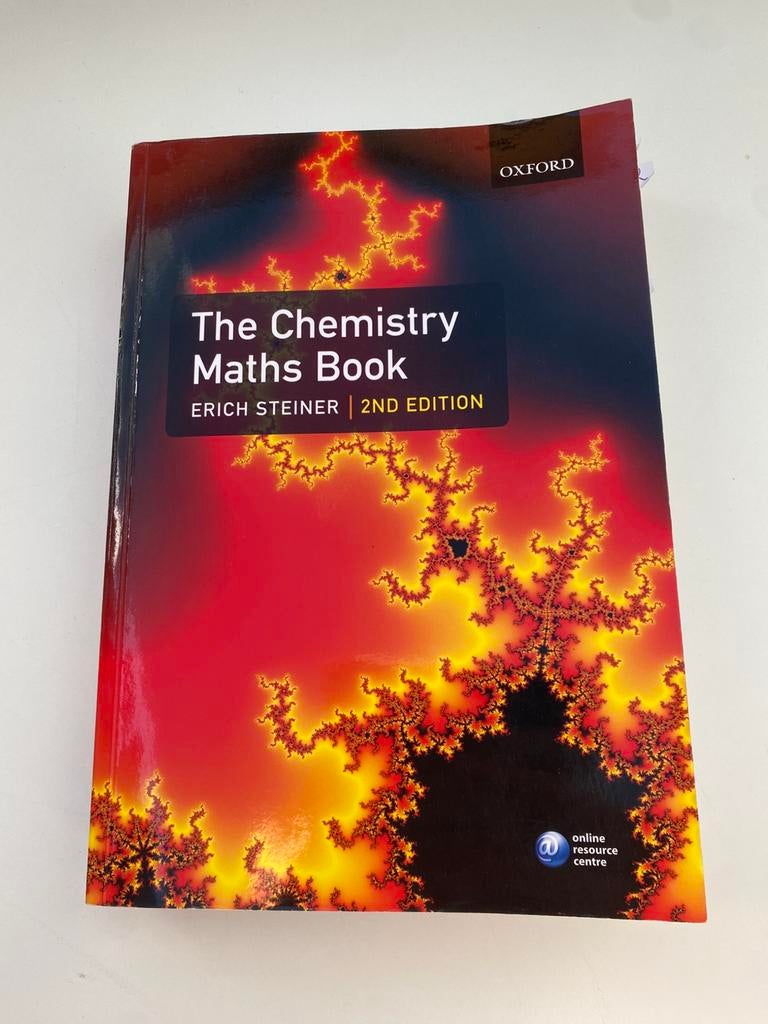 the chemistry maths book erich steiner 2nd edition, Boeken, Ophalen, Zo goed als nieuw, Hoger Onderwijs, Erich steiner