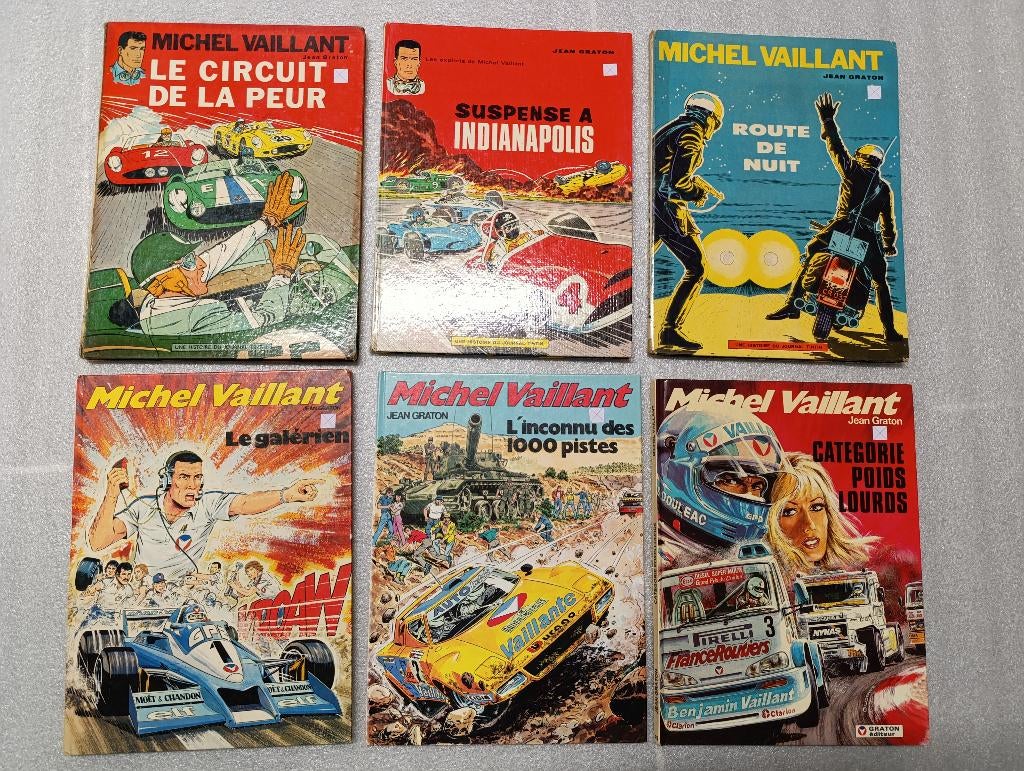 BD Michel Vaillant 3 4 1149 Poids lourds Histoire Victoires, Enlèvement ou Envoi, Utilisé, Jean Graton