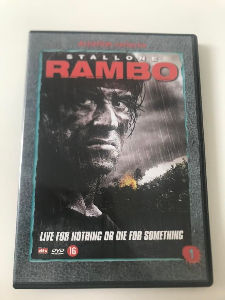 DVD Rambo, Vanaf 16 jaar, Ophalen of Verzenden, Zo goed als nieuw, Actie