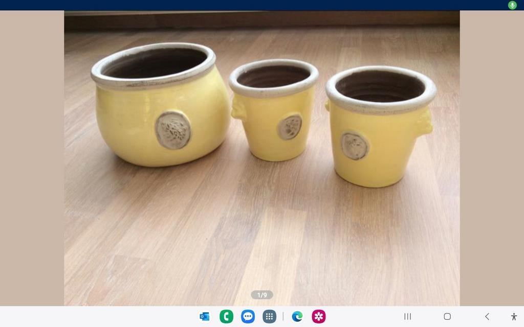 3 NIEUWE Bloempotten, Ophalen, Nieuw
