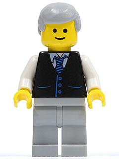 Lego figuur twn041 Male Café corner / F2-2, Kinderen en Baby's, Speelgoed | Duplo en Lego, Ophalen of Verzenden, Gebruikt, Losse stenen